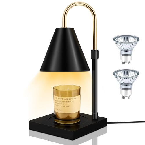 Dimmable Candle Warmer Lamp With Timer And Adjustable Height - I WiCS Candles